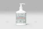 موکاپ بطری و ظرف مایع دستشویی