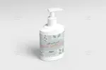موکاپ بطری و ظرف مایع دستشویی