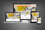 موکاپ ریسپانسیو وب سایت