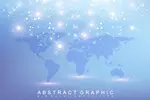 بک گراند انتزاعی نقشه جهان