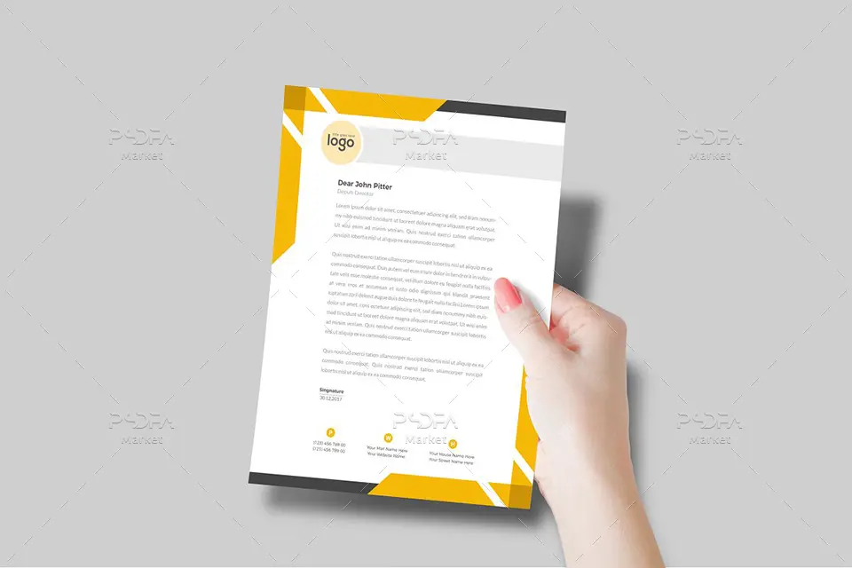 طرح وکتور سربرگ شرکتی - 5 طرح وکتور سربرگ شرکتی - 5
