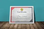 قالب لایه باز سرتیفیکیت و لوح تقدیر