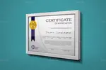 قالب لایه باز سرتیفیکیت و لوح تقدیر